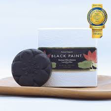 Natural Organic Black Paint Human Microbiome Lactobacillus Soap