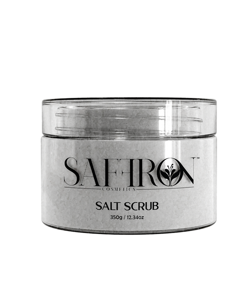 Saffron Salt Scrub