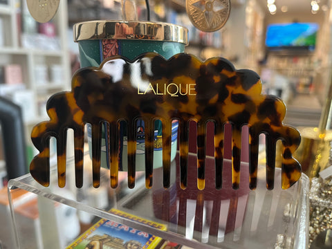 Lalique Tortoise Shell Comb