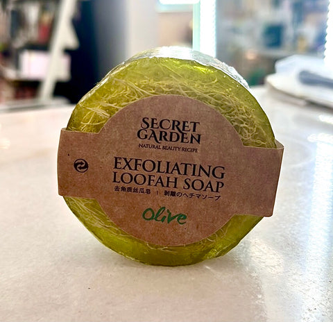 Secret Garden Exfoliating Loofah Soap