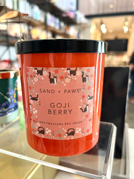 Sand + Paws Goji Berry Scented Candle