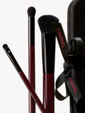 CHANEL LES PINCEAUX ROUGE NOIR 3 PROFESSIONAL MAKEUP BRUSHES Limited Edition