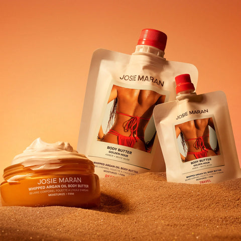 JOSIE MARAN WHIPPED ARGAN OIL BODY BUTTER