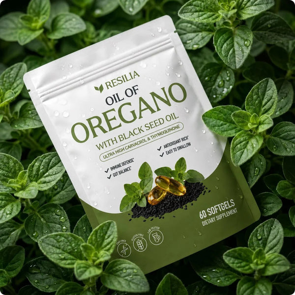 RESILIA OIL OF OREGANO WITH BLACK SEED OIL