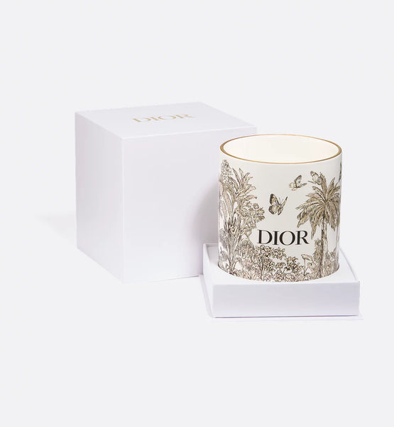 Dior The Toile De Jouy Palm Candle
