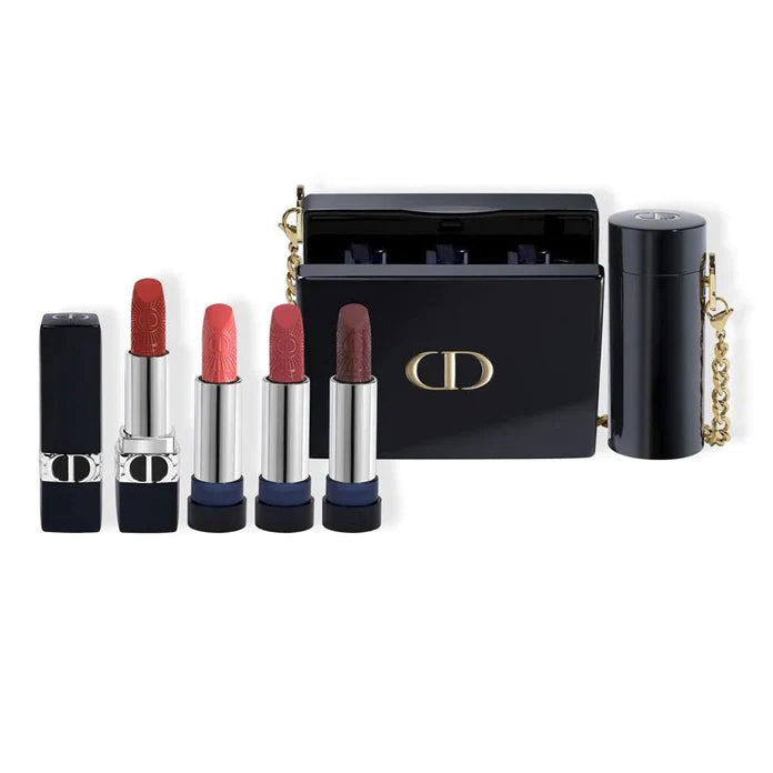 DIOR ROUGE DIOR MINAUDIERE 限定版 Dior Rouge Dior Minaudiere Case & Lipstick Holder - Rouges