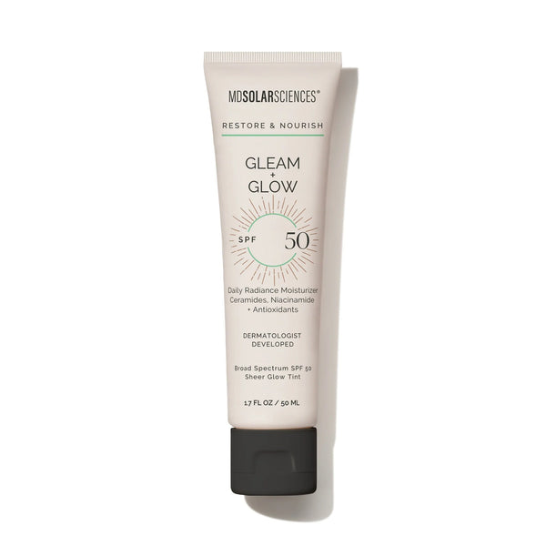 MD Solar Sciences Gleam+Glow Daily Radiance Moisturizer SPF50