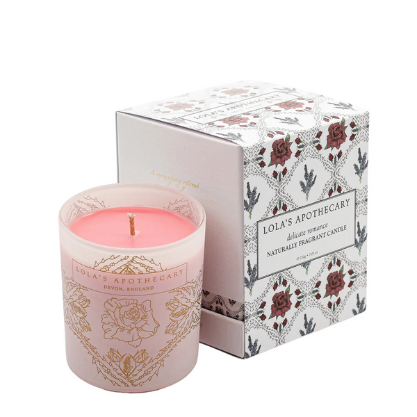 Lola’s Apothecary Delicate Romance Naturally Fragrant Candle