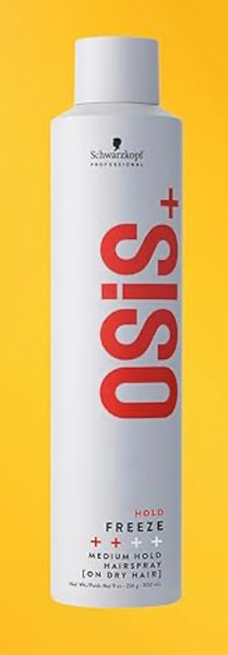 Schwarzkopf Osis+ Hold Freeze Medium Hold Hairspray