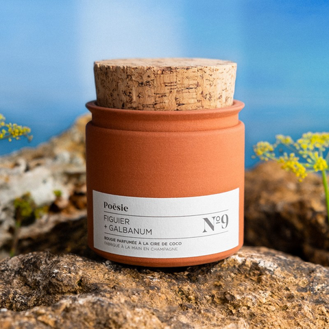 Poesie No 9 Figuier + Galbanum Scented Candle