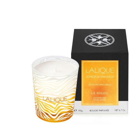 Lalique LE SOLEIL Chiang Mai Thailand Scented Candle