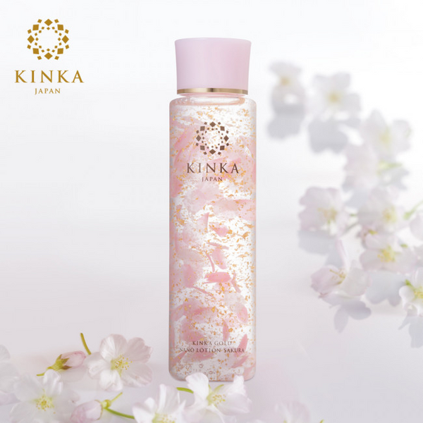 Kinka Gold Nano Lotion Sakura