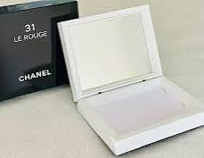 Chanel 31 Le Rouge Lacquered Wood Case With Mirror