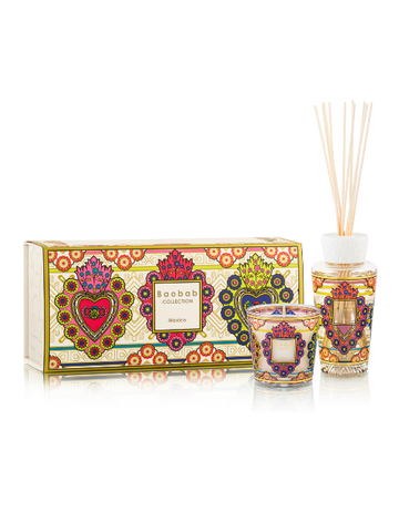 Baobab Collection MEXICO Fragranced Candle & Diffuser Gift Box