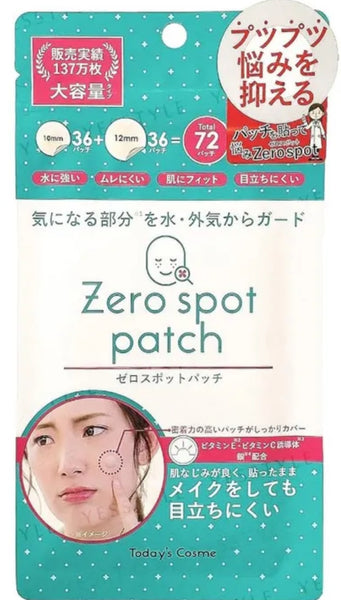 Today’s Cosme Zero Spot Patch
