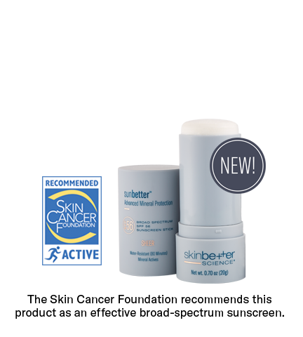 Skinbetter Science Sunbetter Advanced Mineral Protection BS SPF56 Sheer Sunscreen Stick