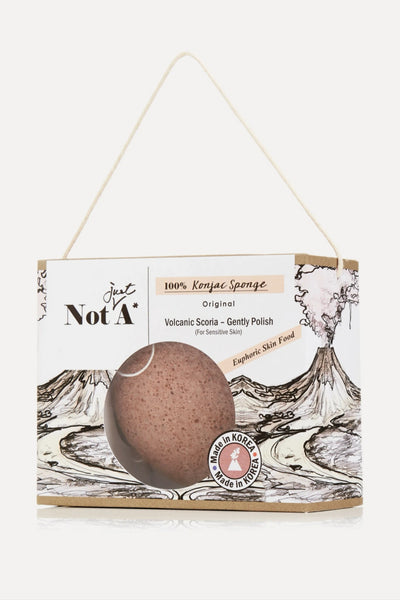  Not Just A*

Konjac Face Sponge - Volcanic Clay