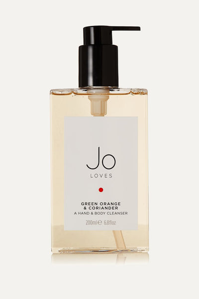 Jo Loves Green Orange & Coriander Hand & Body Cleanser 200ml