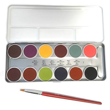 Ben Nye MAGICAKE Aqua Paints Palette CFK-16