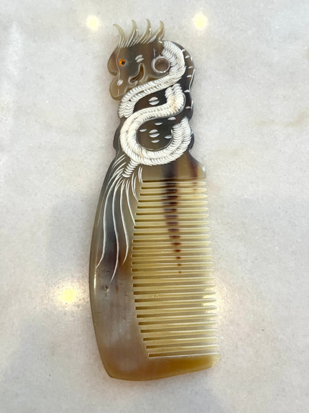 Buffalo Horn Comb