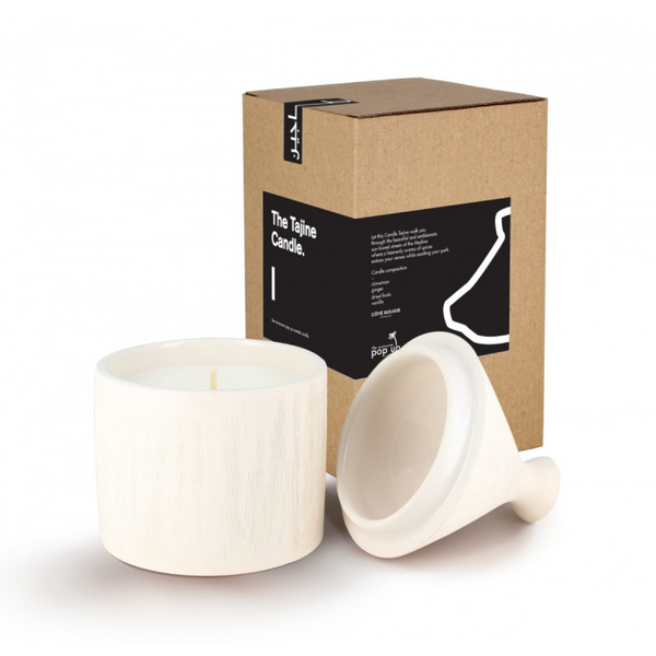 Cote Bougie The Tajine Candle White