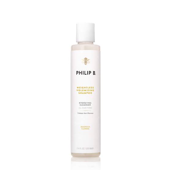 Philip B. Weighless Volumizing Shampoo Hydrating Cleanser Magnolia Flowers