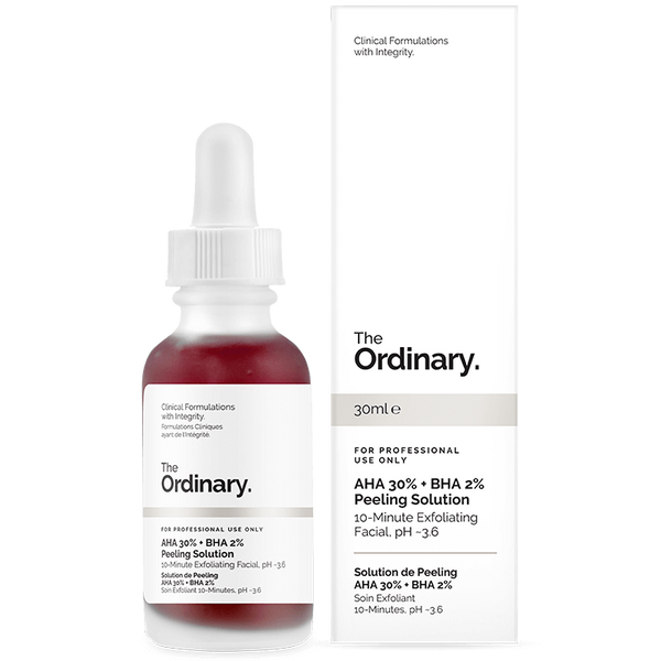 The Ordinary AHA 30% + BHA 2% Peeling Solution