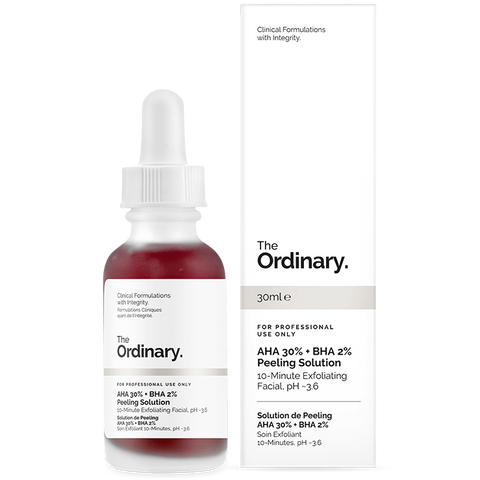 The Ordinary AHA 30% + BHA 2% Peeling Solution